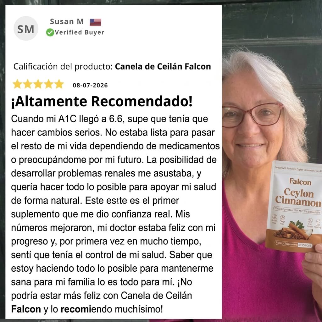 Canela de Ceylán 7200 mg (Equivalente) con Aceite MCT | Ideal para mayores de 18 a 65+ años